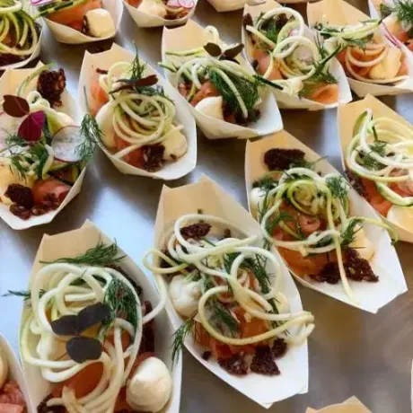 Plateret gastronomisk ret fra Gastro by Bøgh, nummer 14